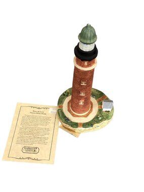 Harbour Lights Ponce de Leon Daytona FL Lighthouse HL132 1992 2686/5500 COA ID